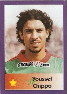 Sticker Youssef Chippo - World Cup 1998 n. 33 - Diamond