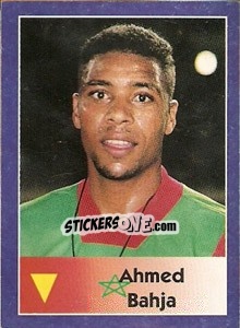Sticker Ahmed Bahja - World Cup 1998 n. 35 - Diamond
