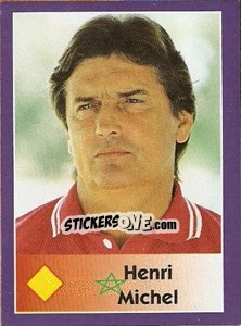 Sticker Henri Michel - World Cup 1998 - Diamond