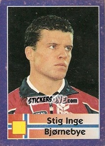 Sticker Stig Inge Bjørnebye - World Cup 1998 - Diamond