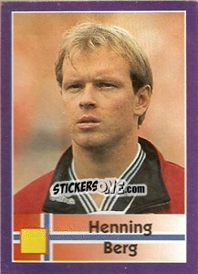 Sticker Henning Berg - World Cup 1998 - Diamond