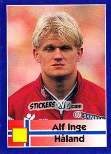Cromo Alf Inge Håland - World Cup 1998 - Diamond