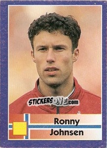 Cromo Ronny Johnsen - World Cup 1998 - Diamond