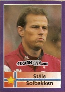 Sticker Stale Solbakken - World Cup 1998 - Diamond