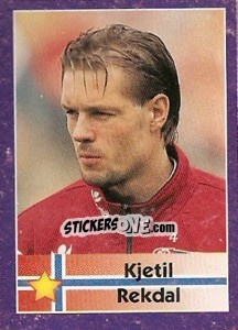 Sticker Kjetil Rekdal - World Cup 1998 - Diamond