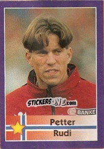 Sticker Petter Rudi - World Cup 1998 - Diamond