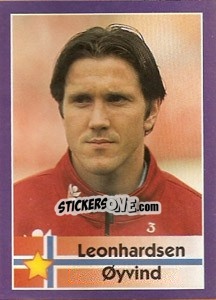 Sticker Leonhardsen øyvind - World Cup 1998 - Diamond
