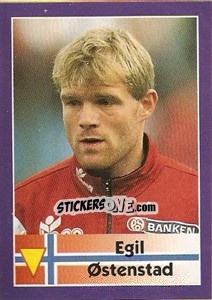 Sticker Egil østenstad - World Cup 1998 - Diamond