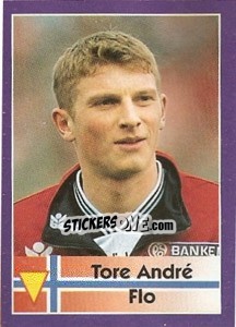 Sticker Tore Andre Flo - World Cup 1998 - Diamond