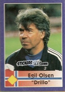 Sticker Egil Olsen "Drillo"