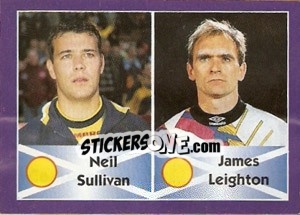Sticker Neil Sullivan / James Leighton - World Cup 1998 - Diamond