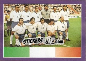 Sticker Italy - World Cup 1998 - Diamond