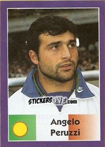 Cromo Angelo Peruzzi - World Cup 1998 - Diamond
