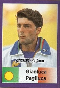 Sticker Gianluca Pagliuca - World Cup 1998 n. 74 - Diamond