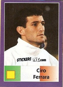 Sticker Ciro Ferrara - World Cup 1998 - Diamond