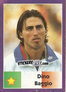 Sticker Dino Baggio - World Cup 1998 n. 80 - Diamond