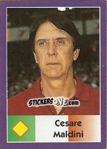 Cromo Cesare Maldini - World Cup 1998 - Diamond