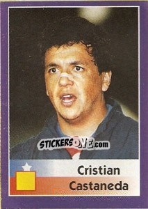 Cromo Cristian Castaneda - World Cup 1998 - Diamond