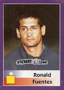 Cromo Ronald Fuentes - World Cup 1998 - Diamond