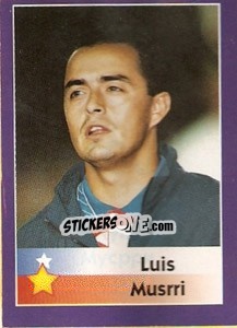 Sticker Luis Musrri - World Cup 1998 - Diamond