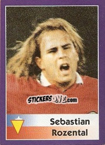 Sticker Sebastian Rozental - World Cup 1998 - Diamond