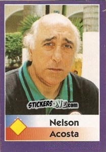 Sticker Nelson Acosta - World Cup 1998 - Diamond