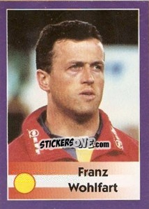 Sticker Franz Wohlfart - World Cup 1998 - Diamond