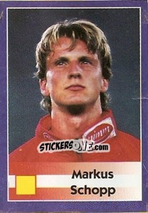 Sticker Markus Schopp - World Cup 1998 - Diamond