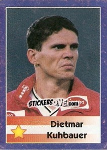 Cromo Dietmar Kuhbauer - World Cup 1998 - Diamond