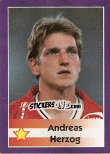 Sticker Andreas Herzog - World Cup 1998 - Diamond