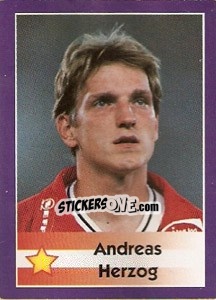 Cromo Andreas Herzog - World Cup 1998 - Diamond