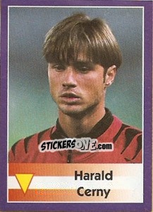 Sticker Harald Cerny - World Cup 1998 - Diamond