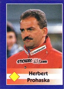 Sticker Herbert Prohaska - World Cup 1998 - Diamond