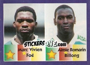 Sticker Marc Vivien Foé / aimie Romarin Billong