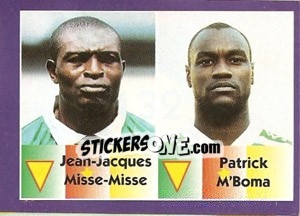 Sticker Jean-Jacques Misse-Misse / Patrick M'Boma