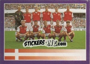 Cromo Denmark - World Cup 1998 - Diamond