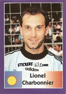 Sticker Lionel Charbonnier - World Cup 1998 - Diamond