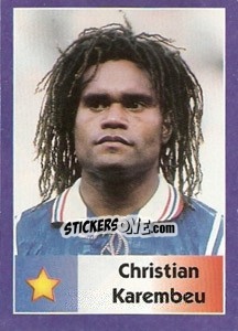 Sticker Christian Karembeu