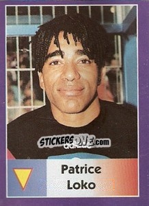 Sticker Patrice Loko - World Cup 1998 - Diamond