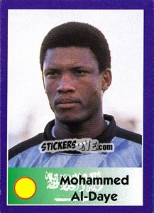 Sticker Mohammed Al-Deayea - World Cup 1998 - Diamond
