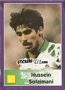 Sticker Hussein Solaimani - World Cup 1998 - Diamond