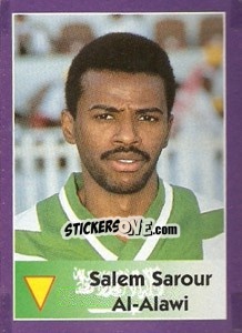 Sticker Salem Sarour Al-Alawi - World Cup 1998 n. 169 - Diamond