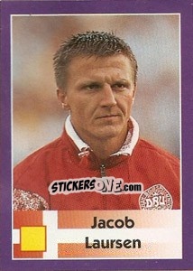 Sticker Jacob Laursen - World Cup 1998 n. 179 - Diamond