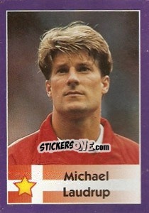 Sticker Michael Laudrup - World Cup 1998 n. 182 - Diamond