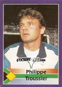Cromo Philippe Troussier - World Cup 1998 - Diamond