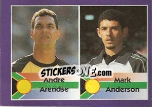 Cromo Andre Arendse / Mark Anderson - World Cup 1998 - Diamond