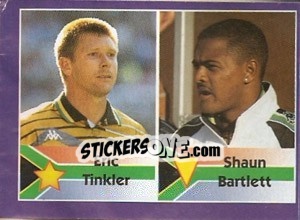 Sticker Eric Tinkler / Shaun Bartlett