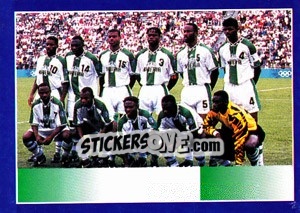 Sticker Nigeria - World Cup 1998 - Diamond