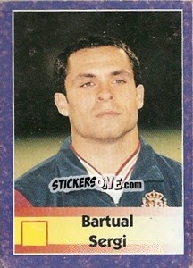 Sticker Sergi Barjuan - World Cup 1998 - Diamond