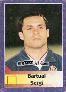 Sticker Sergi Barjuan